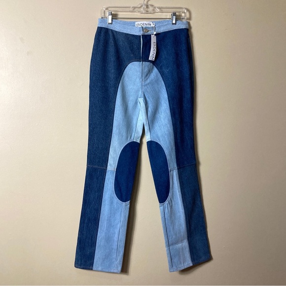 NWT EB Denim Kendall Riding Straight Jeans in Mixed Washes - Picture 5 of 13